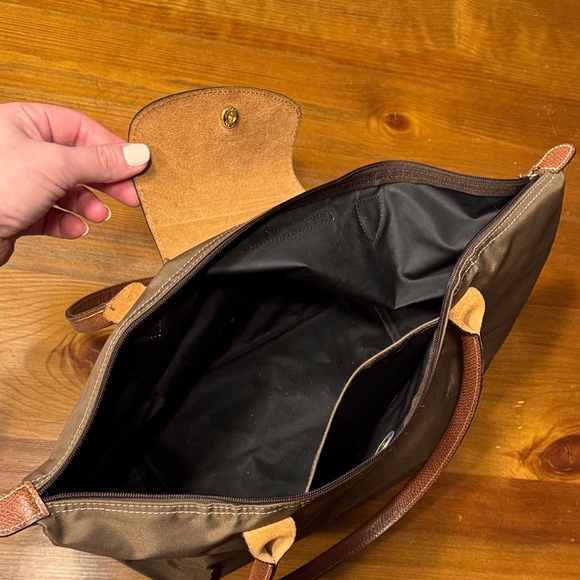 Longchamp Canvas Tote Purse - Picture 5 of 8